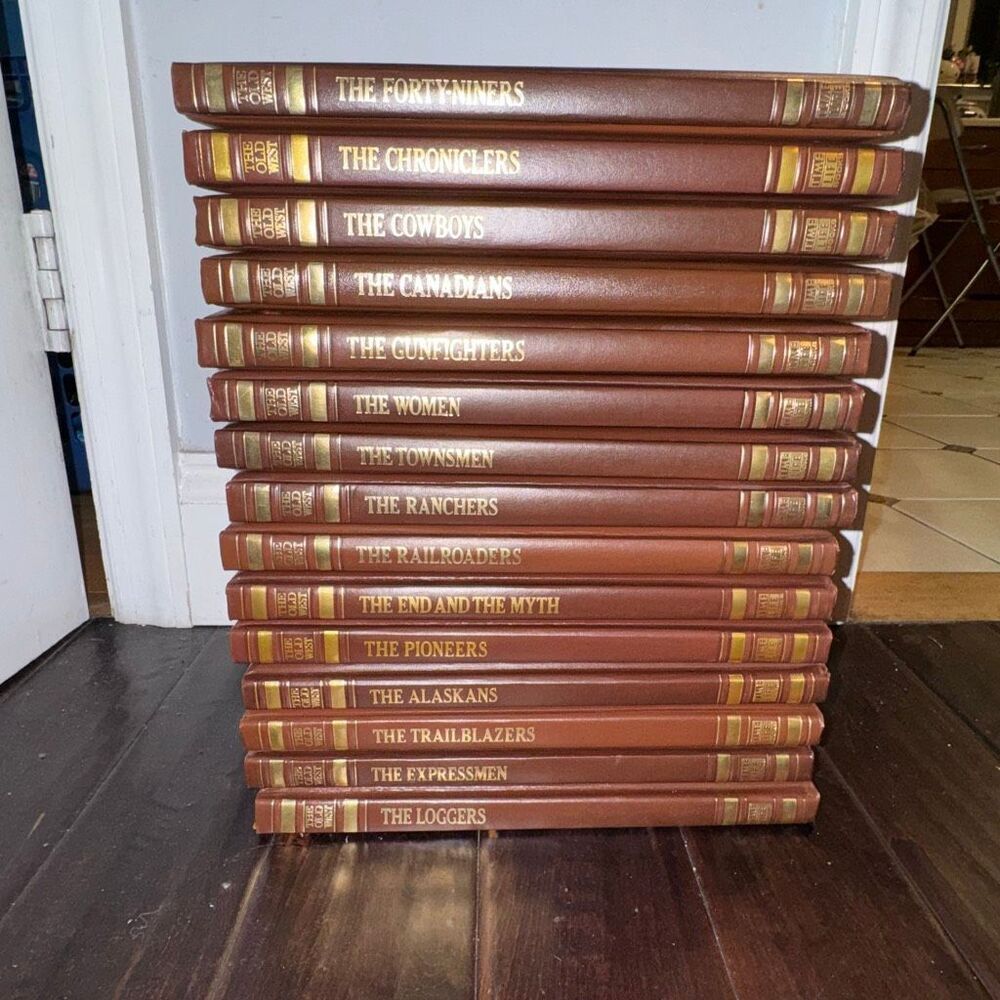 Time-Life Books "The Old West" Collection of‎ 15 books